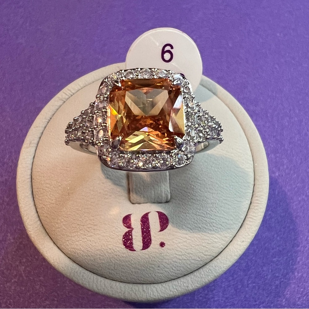 Bomb Party Ring “sparkling with love” Size 9